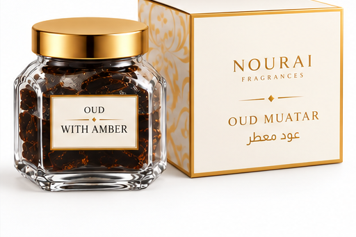 Oud Muattar with Amber
