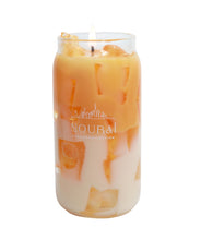 Mango Latte Candle - Mango inspired handcrafted soy wax candle.
