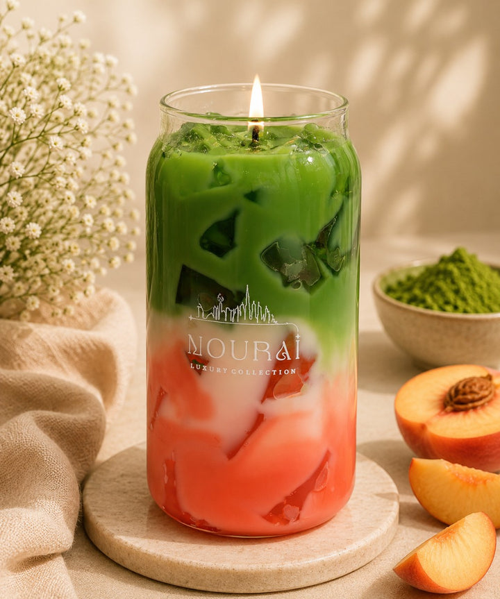 Peach Matcha Candle