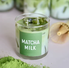 Matcha Milk Candle – Fresh Green Tea Inspired Scent