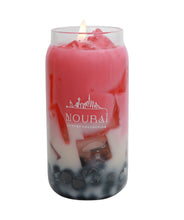 Strawberry Boba Candle - Strawberry inspired handcrafted soy wax candle.