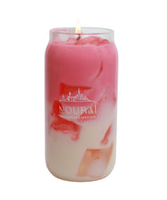 Strawberry Latte Candle - Strawberry inspired handcrafted soy wax candle.