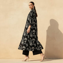 Kimono Shrug with Floral Embroidery