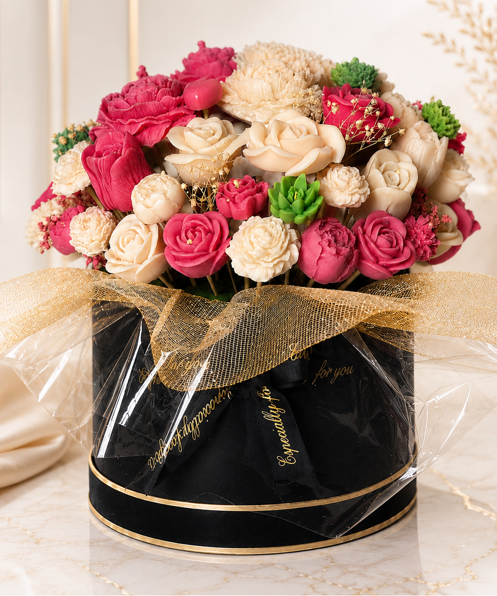 Blooming Elegance Wax Melt Bouquet