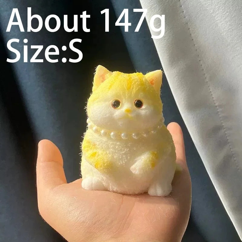 Cute Kawaii Cat Squishy Soft Silicone Stress Relief Squeeze