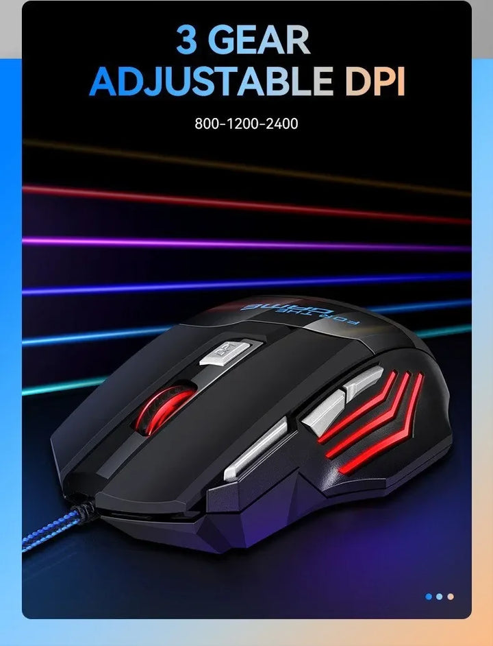 1 PC New Hyperspeed USB Gaming Mouse