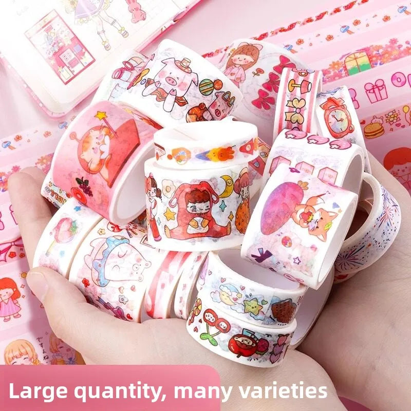Luxury Edition Handmade Scrapbooking Tape Sticker Set Girls Birthday Gift DIY Craft Tools Decorative Materials Business Supplies