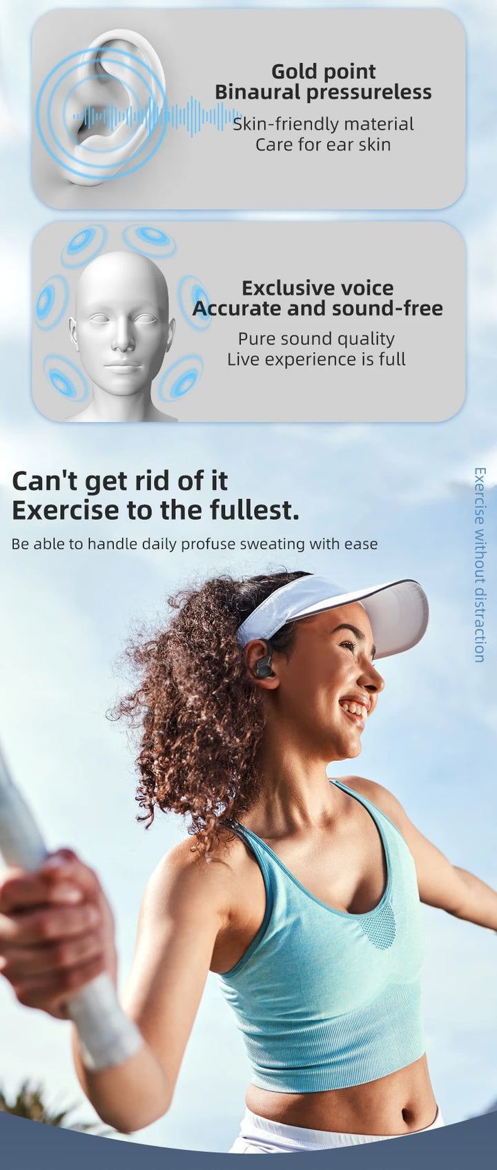 Original SP16 Sports Wireless Earphones