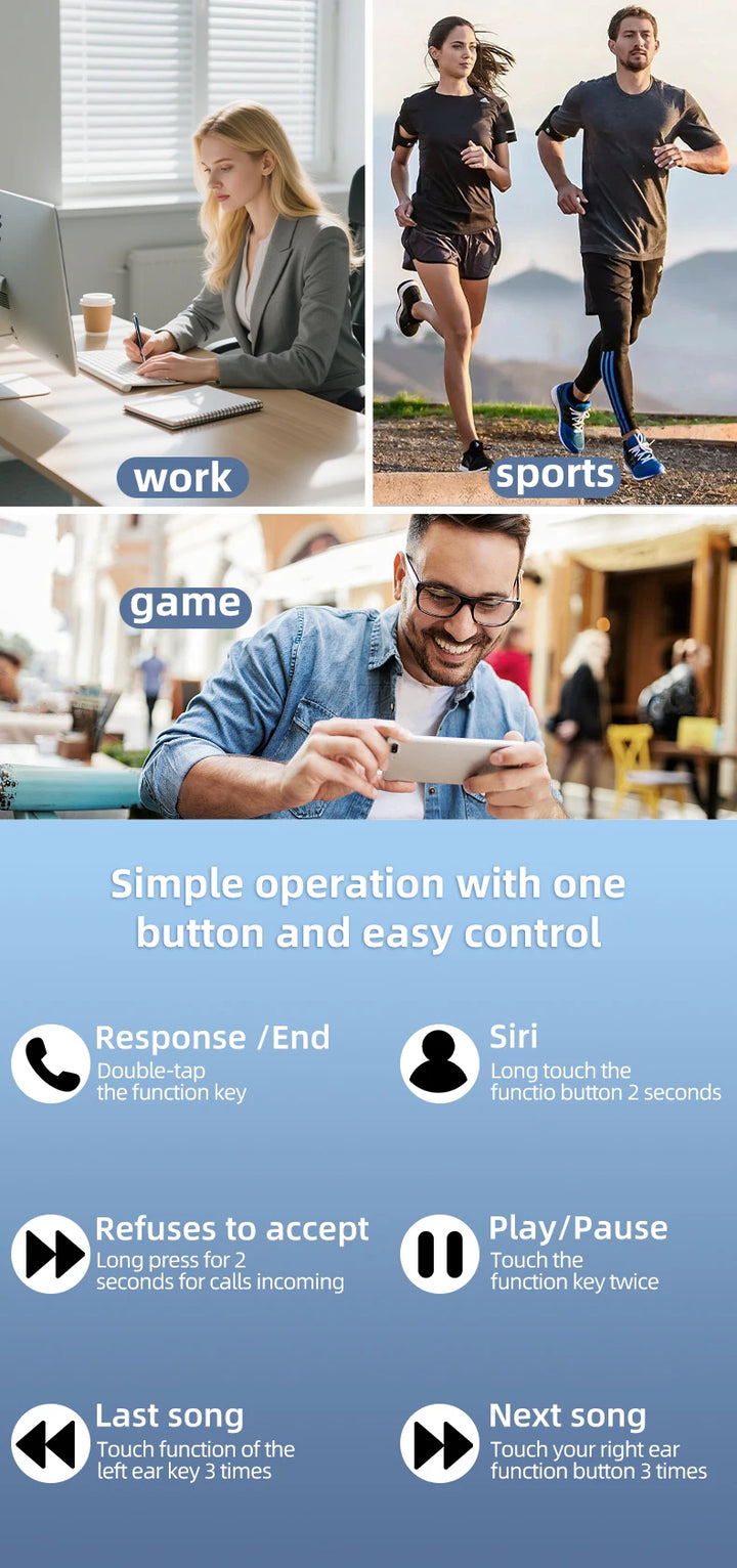 Original SP16 Sports Wireless Earphones