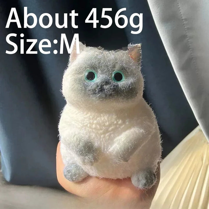Cute Kawaii Cat Squishy Soft Silicone Stress Relief Squeeze