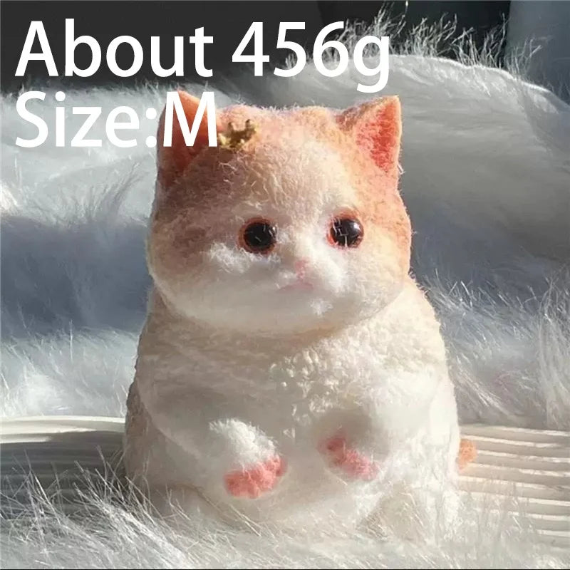 Cute Kawaii Cat Squishy Soft Silicone Stress Relief Squeeze