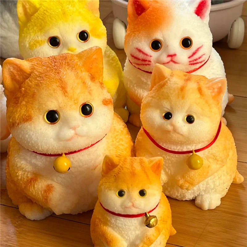 Cute Kawaii Cat Squishy Soft Silicone Stress Relief Squeeze