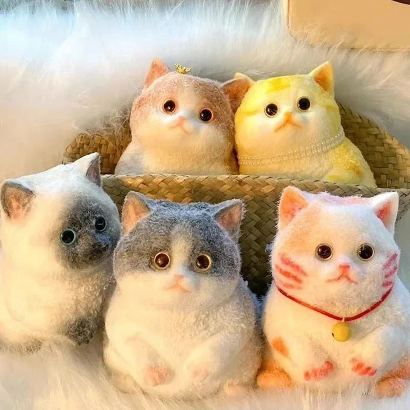Cute Kawaii Cat Squishy Soft Silicone Stress Relief Squeeze