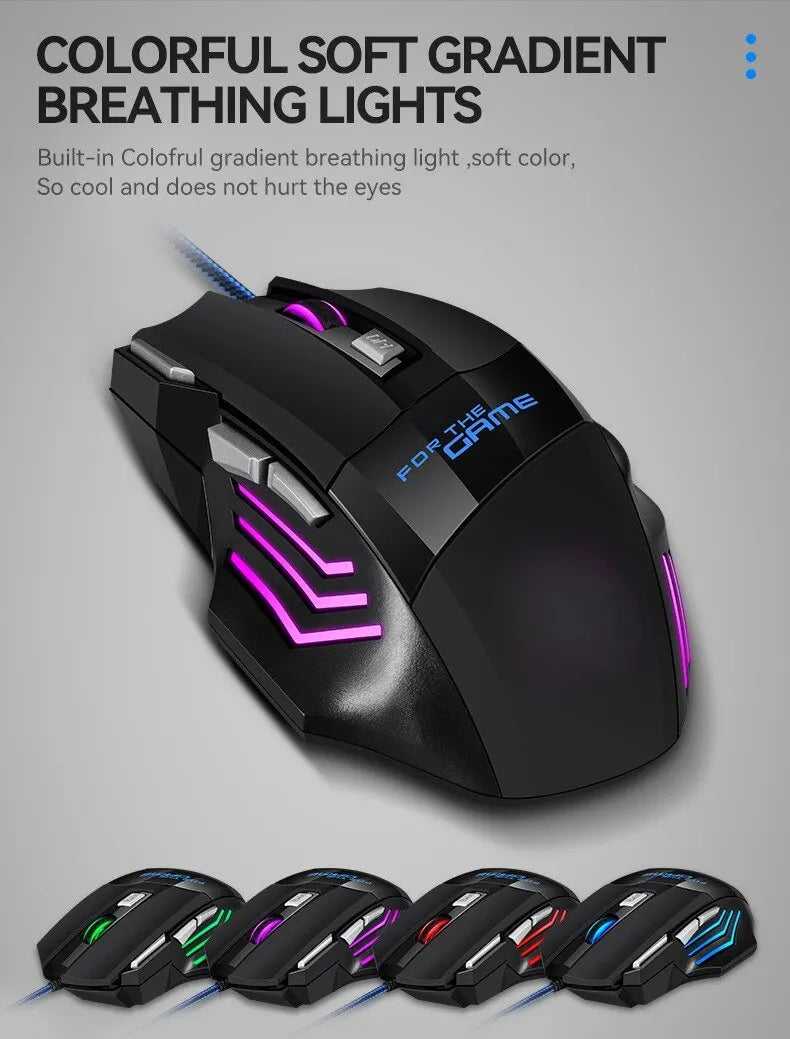 1 PC New Hyperspeed USB Gaming Mouse