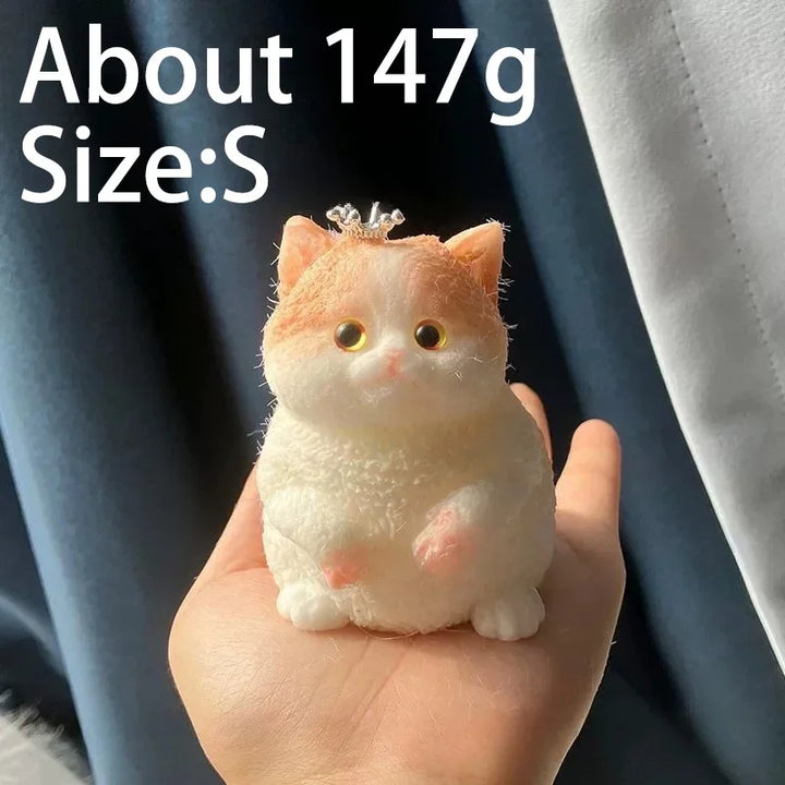 Cute Kawaii Cat Squishy Soft Silicone Stress Relief Squeeze