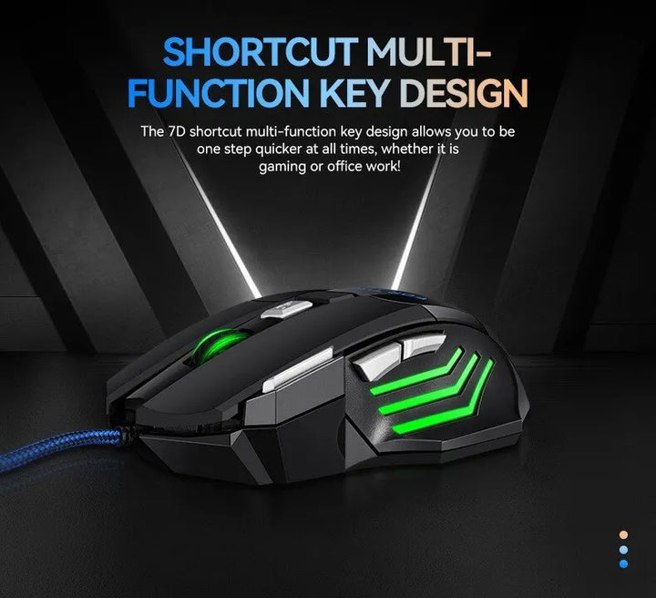 1 PC New Hyperspeed USB Gaming Mouse