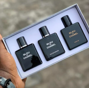 Bleu de Chanel 3-in-1 Fragrance Gift Set