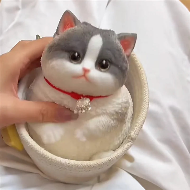 Cute Kawaii Cat Squishy Soft Silicone Stress Relief Squeeze
