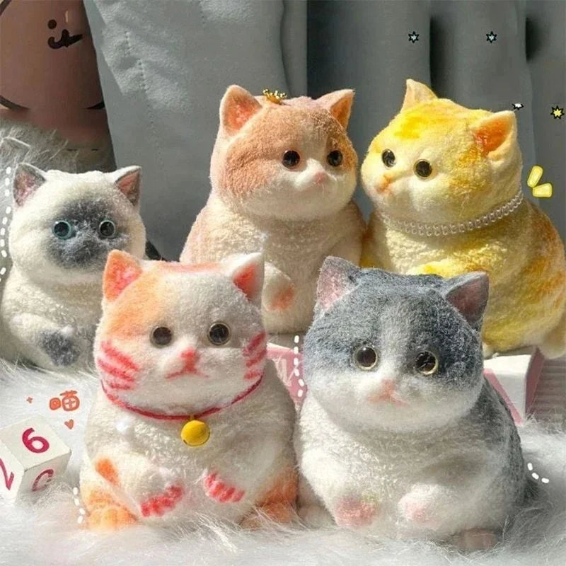 Cute Kawaii Cat Squishy Soft Silicone Stress Relief Squeeze
