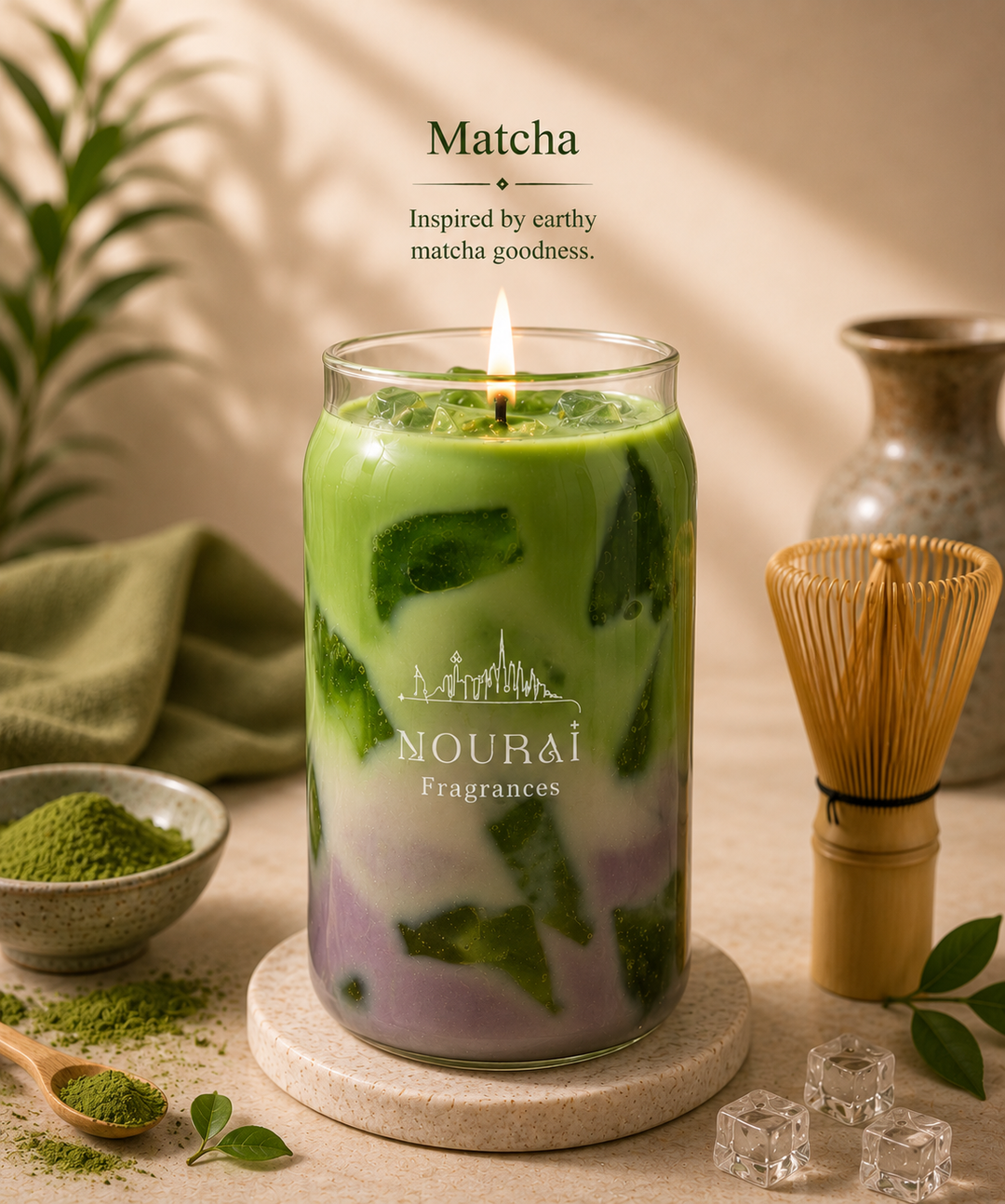 Blueberry Matcha Candle